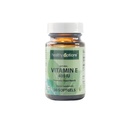 Healthy Options Vitamin E 400IU 30 Softgels