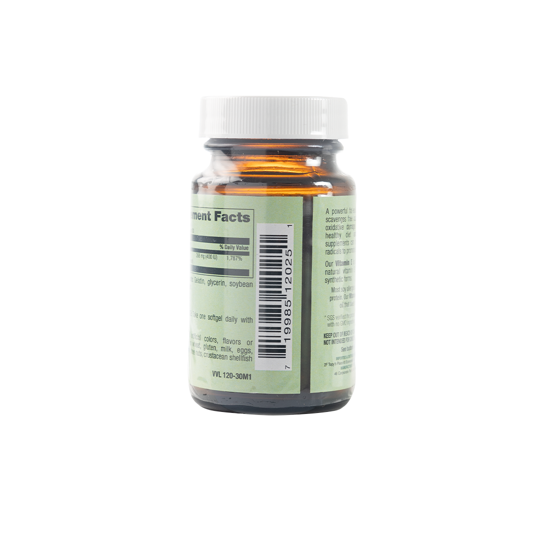Healthy Options Vitamin E 400IU 30 Softgels