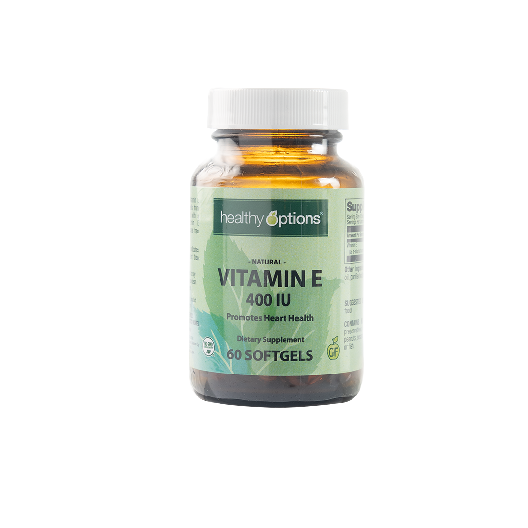 Healthy Options Vitamin E 400IU 60 Softgels