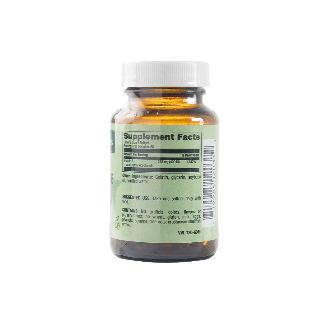 Healthy Options Vitamin E 400IU 60 Softgels