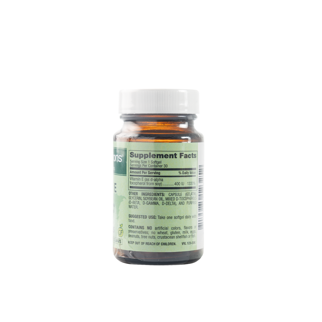 Healthy Options Vitamin E 400IU plus Mixed Tocopherols 30 Softgels