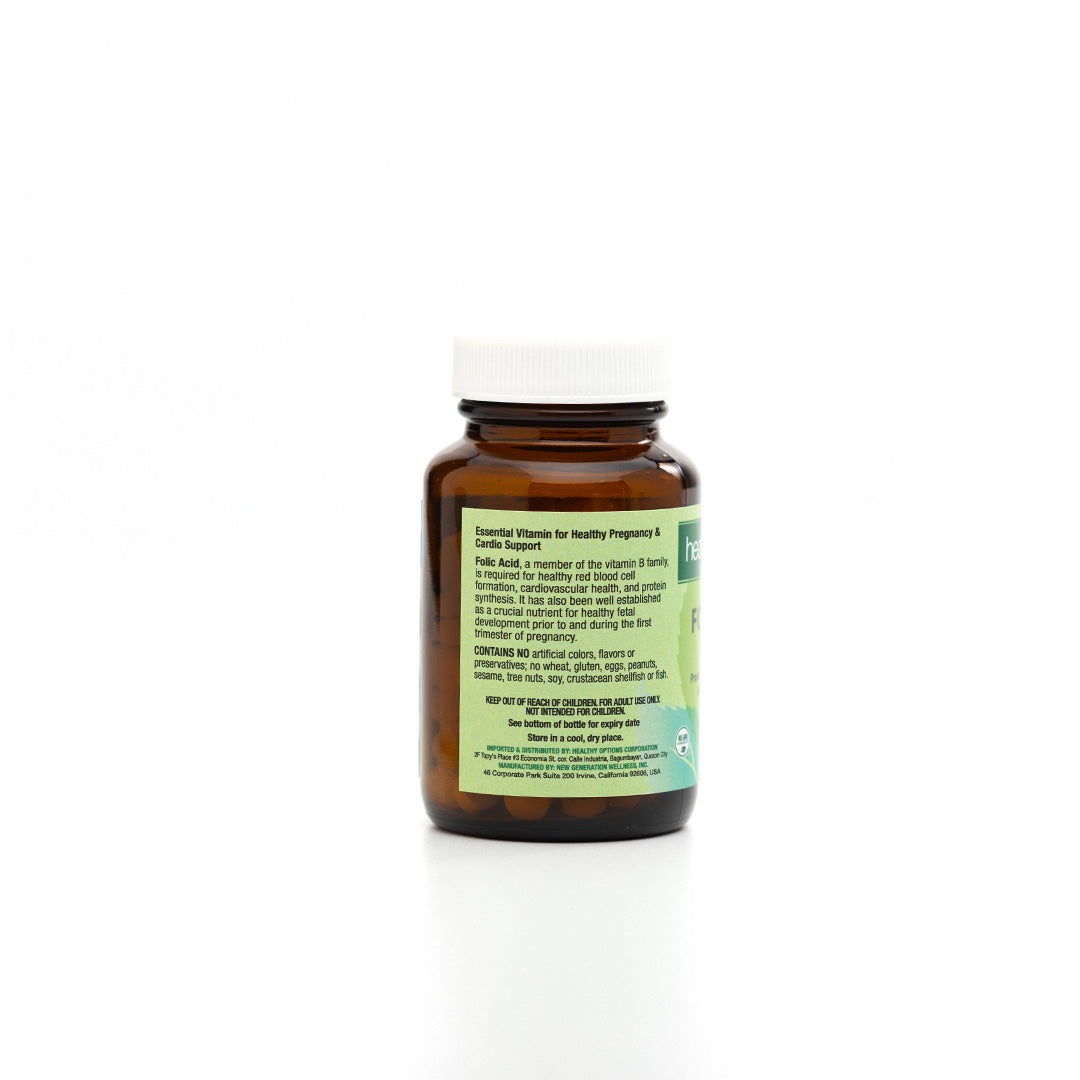 Healthy Options Folic Acid 800mcg 250 Tablets