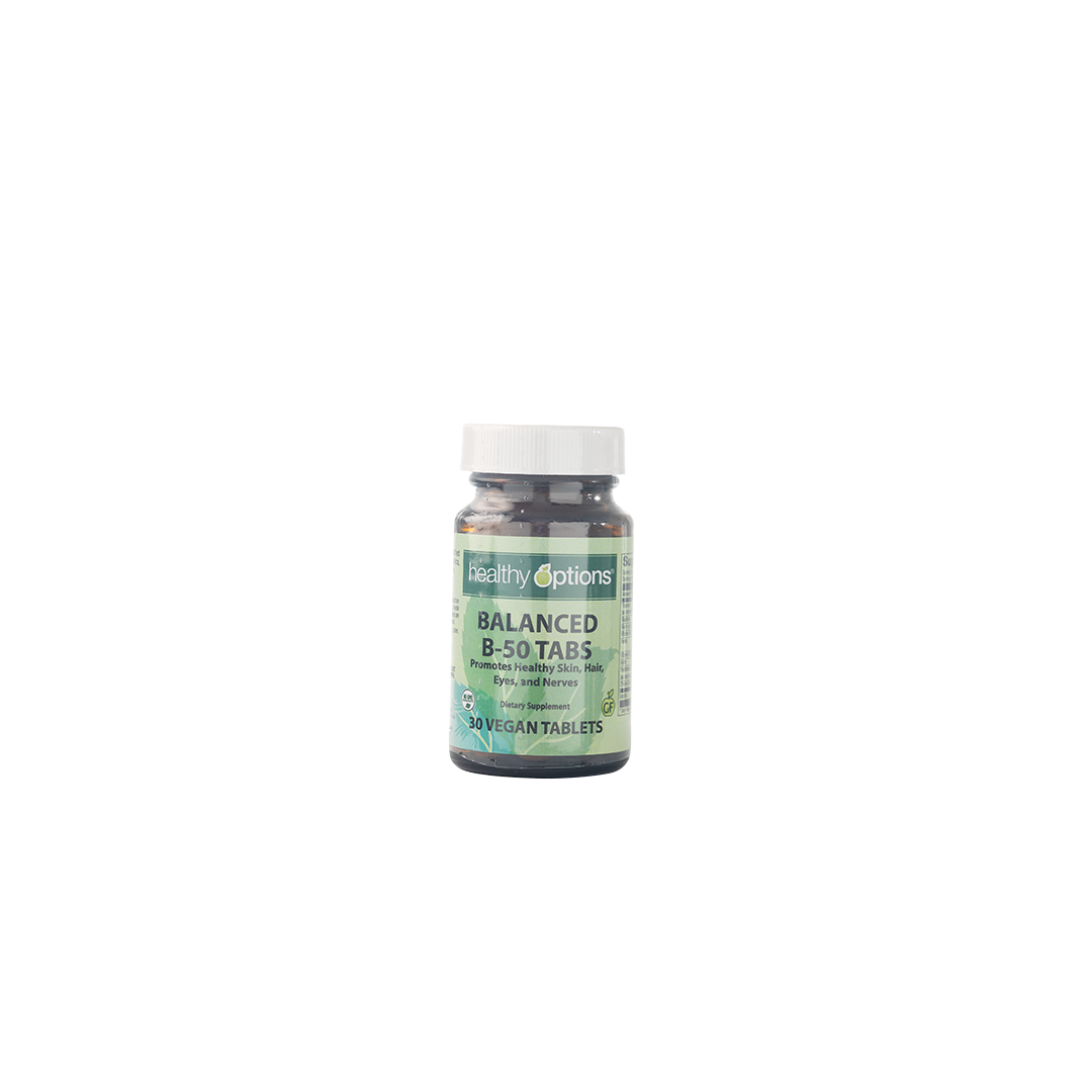 Healthy Options B-50 30 Vegan Tablets