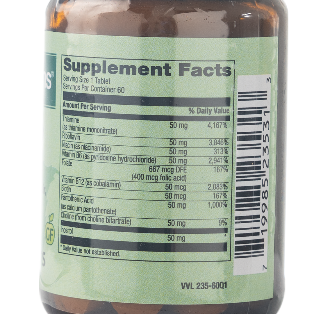 Healthy Options B-50 60 Vegan Tablets