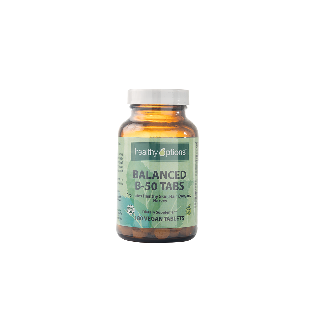 Healthy Options B-50 180 Vegan Tablets