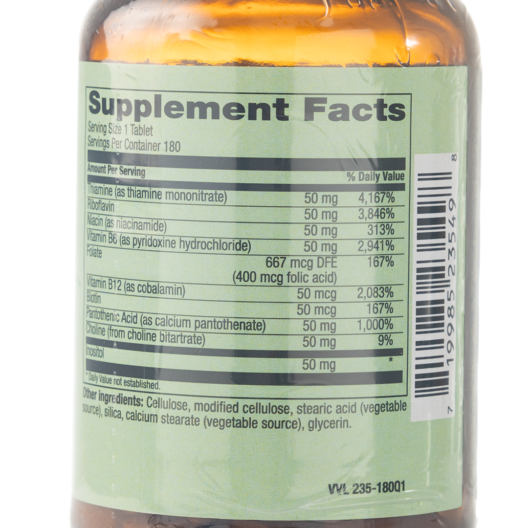Healthy Options B-50 180 Vegan Tablets