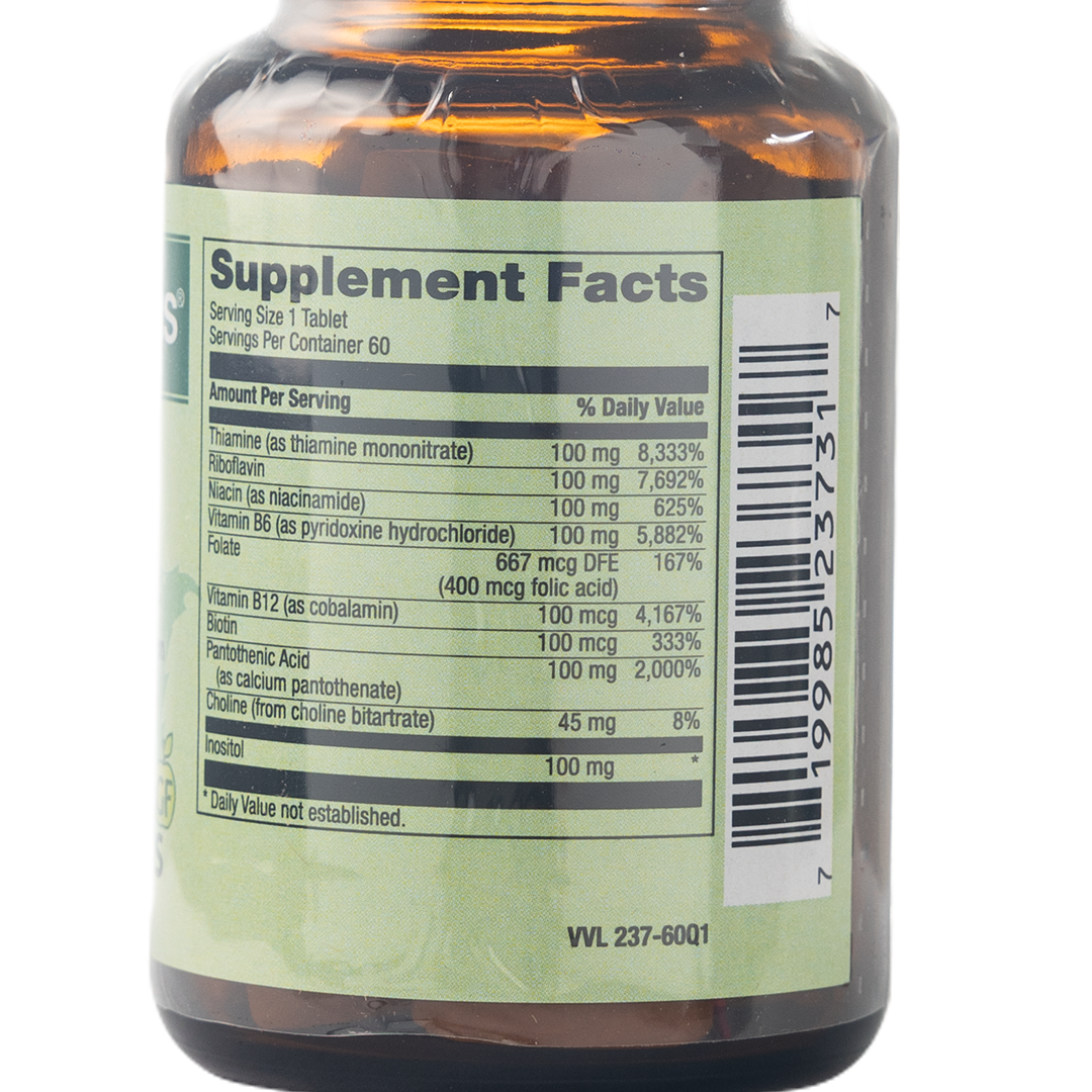 Healthy Options B-100 60 Vegan Tablets