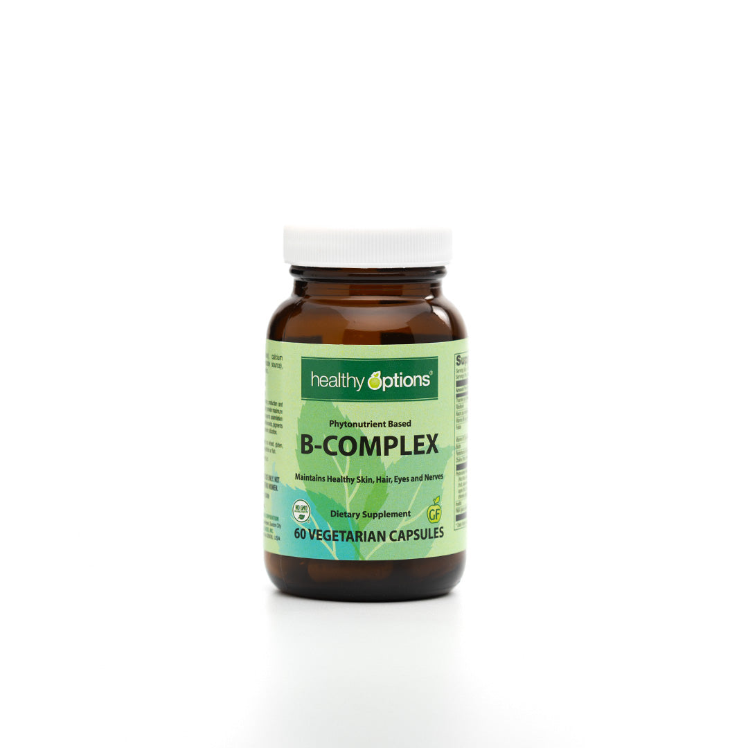 Healthy Options Phytonutrient Based B Complex 60 Capsules