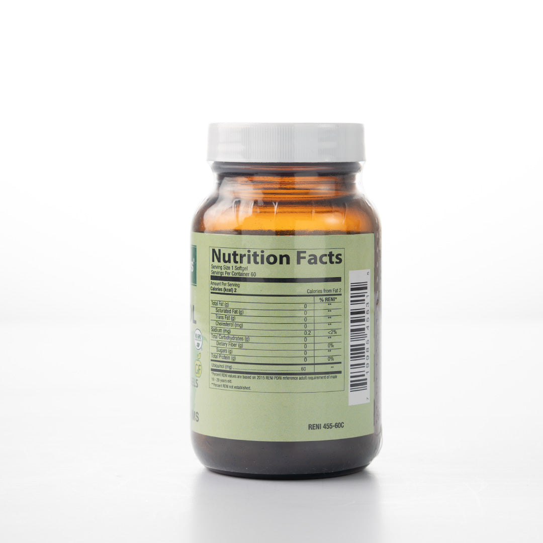 Healthy Options Ubiquinol 60mg 60 Vegetarian Softgels