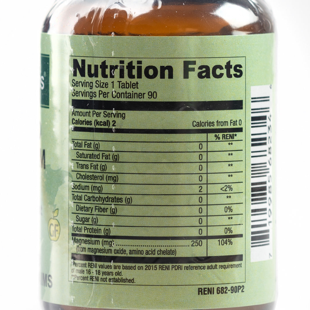 Healthy Options Chelated Magnesium 250mg 180 Tablets