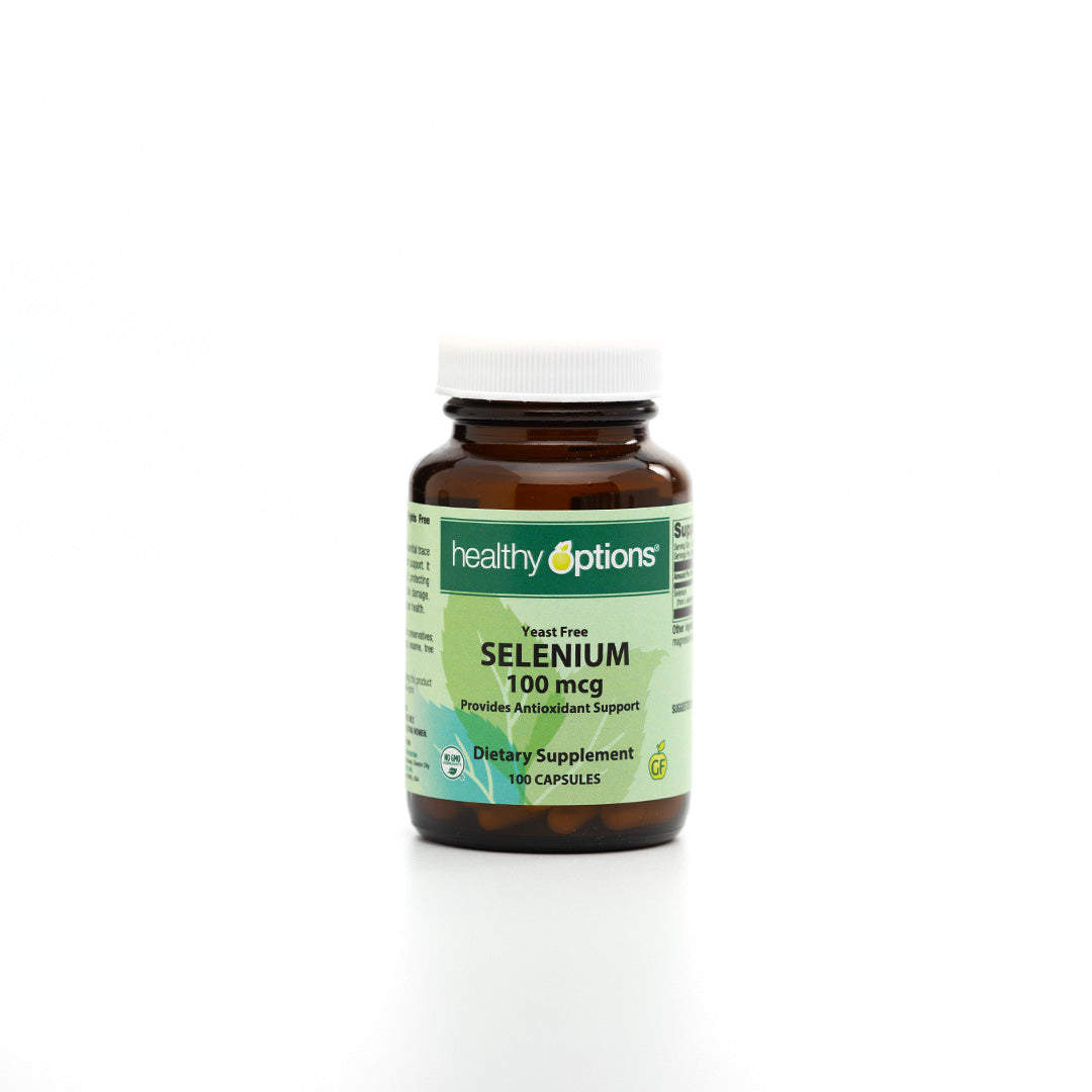 Healthy Options Selenium 100mcg 100 Capsules