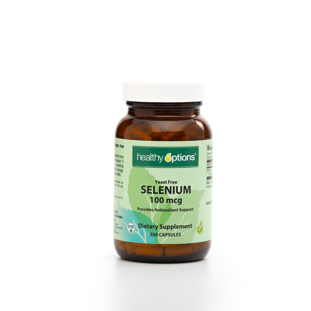 Healthy Options Selenium 100mcg 250 Capsules