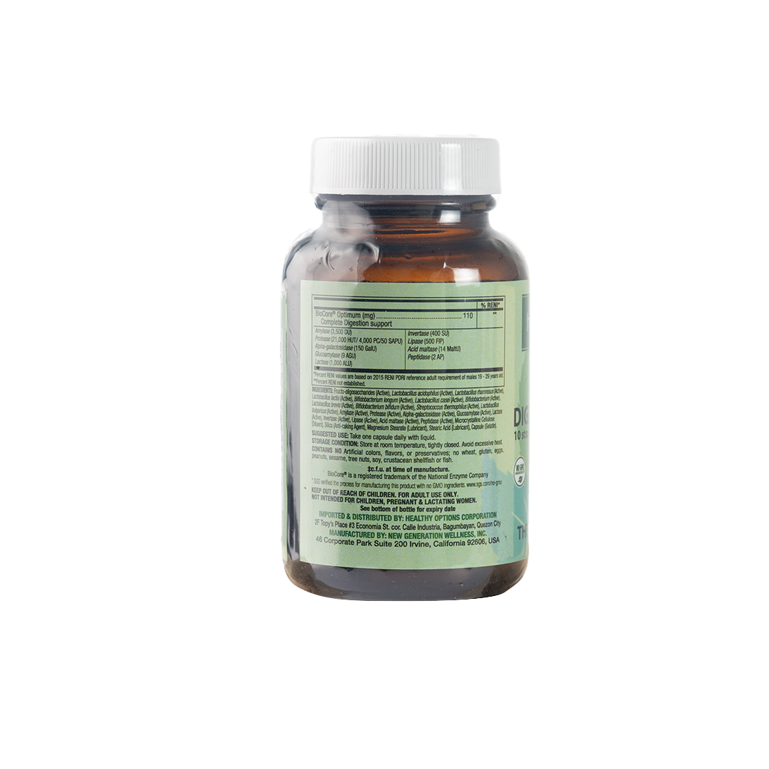 Healthy Options Probiotic Digestive Support 60 Capsules