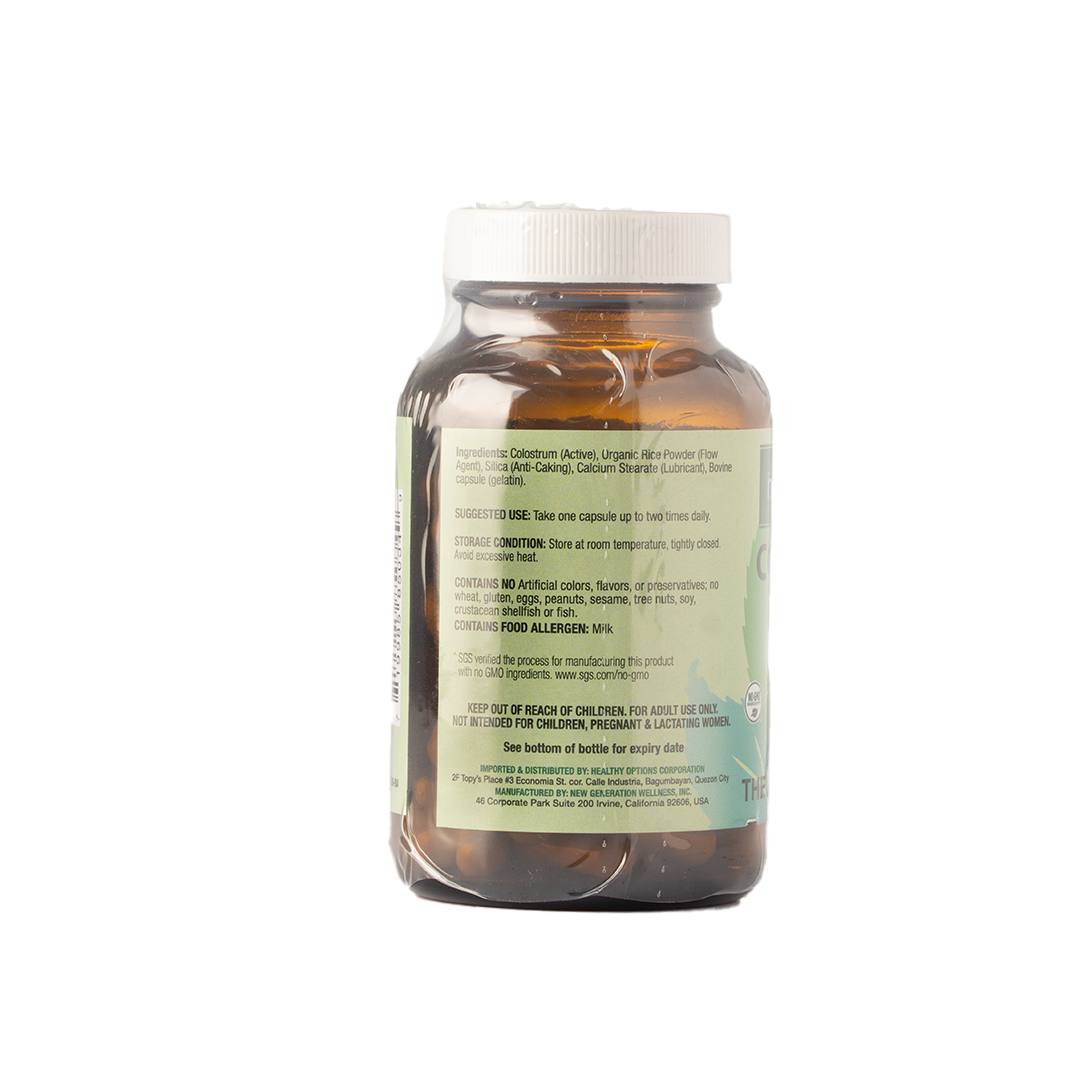 Healthy Options Colostrum with IgG 90 Capsules