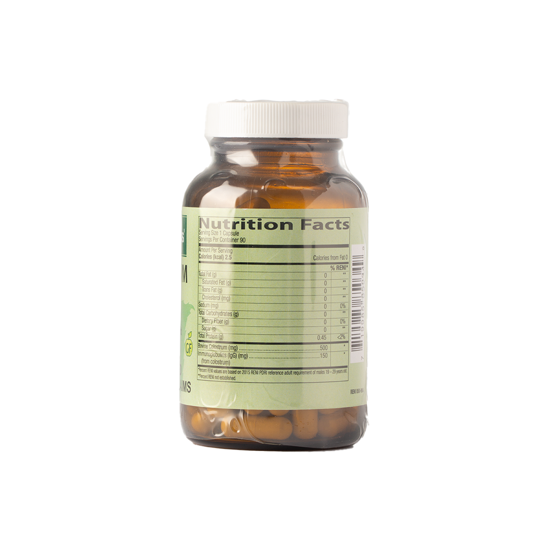 Healthy Options Colostrum with IgG 90 Capsules