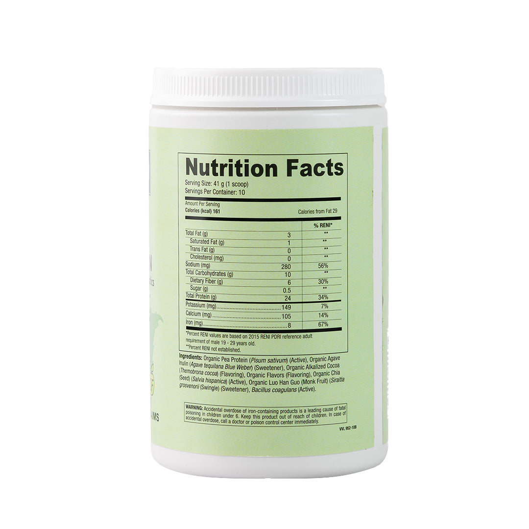 Healthy Options Organic Plant Protein Powder Chocolate 410g