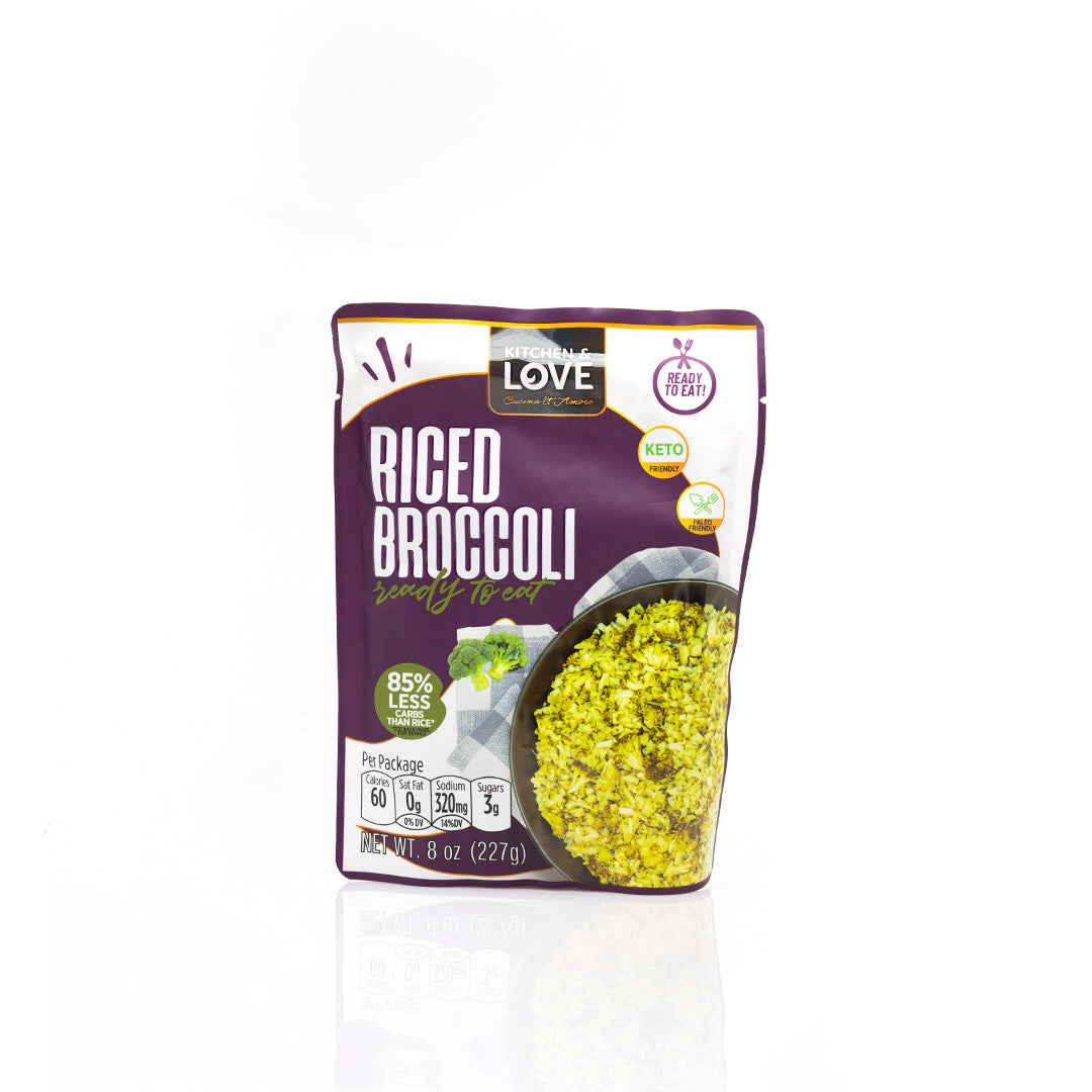 Kitchen and Love Riced Broccoli 227g