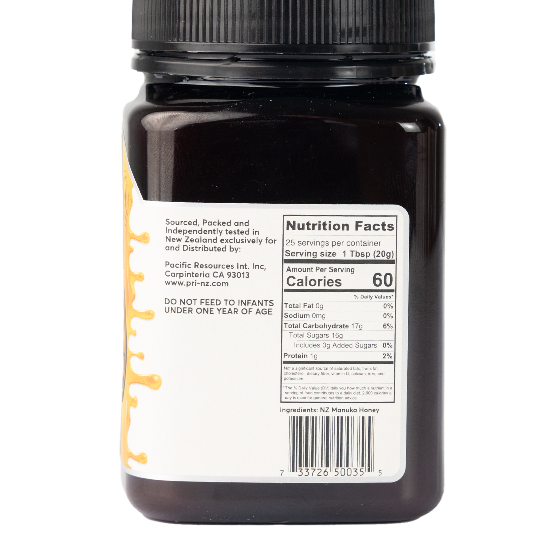 PRI Manuka Honey Bio Active 15+ 500g