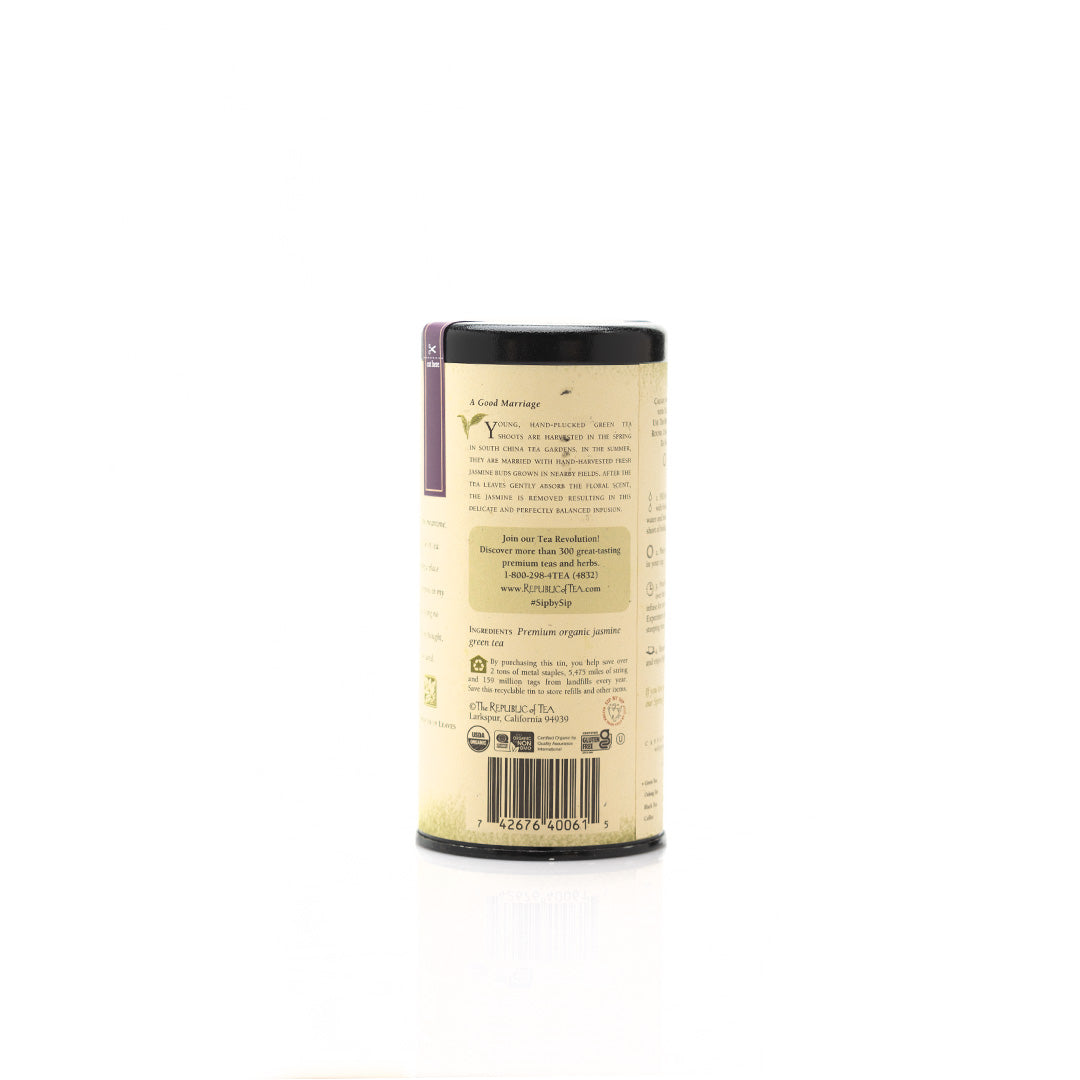 Republic of Tea Organic Jasmine Green Tea 50 tea bags