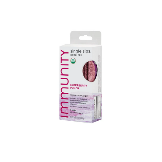 The Republic of Tea Single Sips Immunity Elderberry Punch 6CT