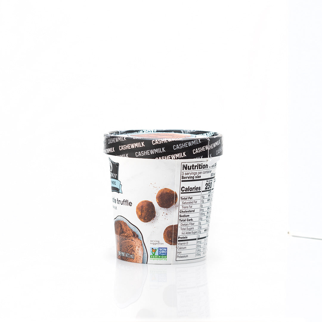 So Delicious Dark Chocolate Truffle Ice Cream Pint 473ml