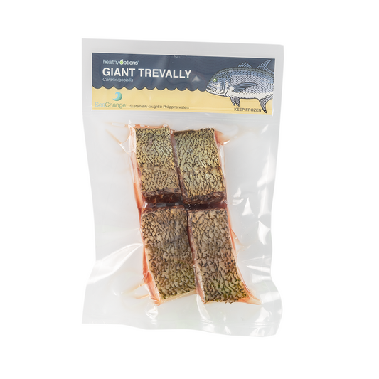 Frozen Artesmar Giant Trevally - Fillet, Skin on 350g