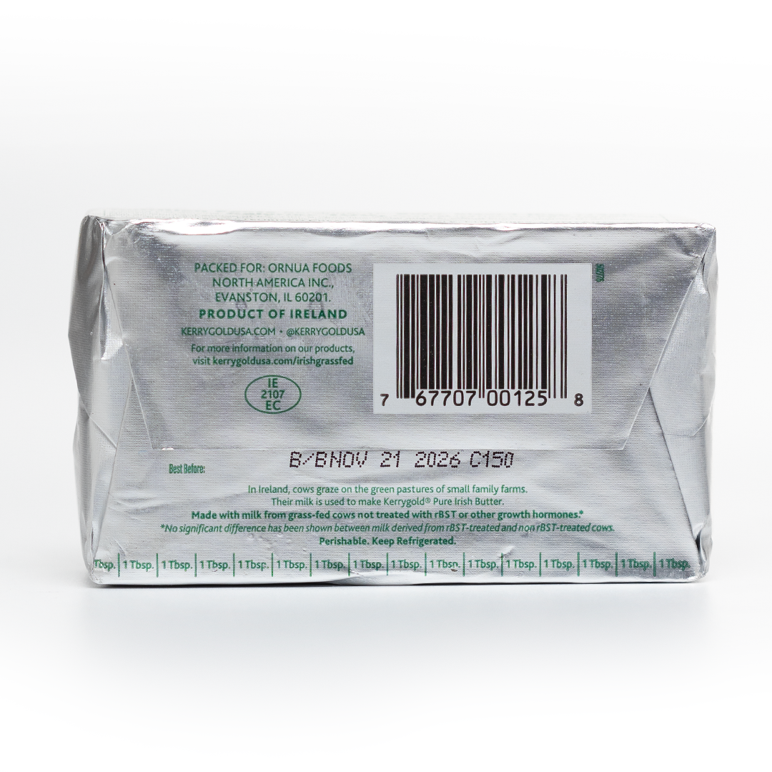 Chilled Kerrygold Unsalted Irish Butter 227g