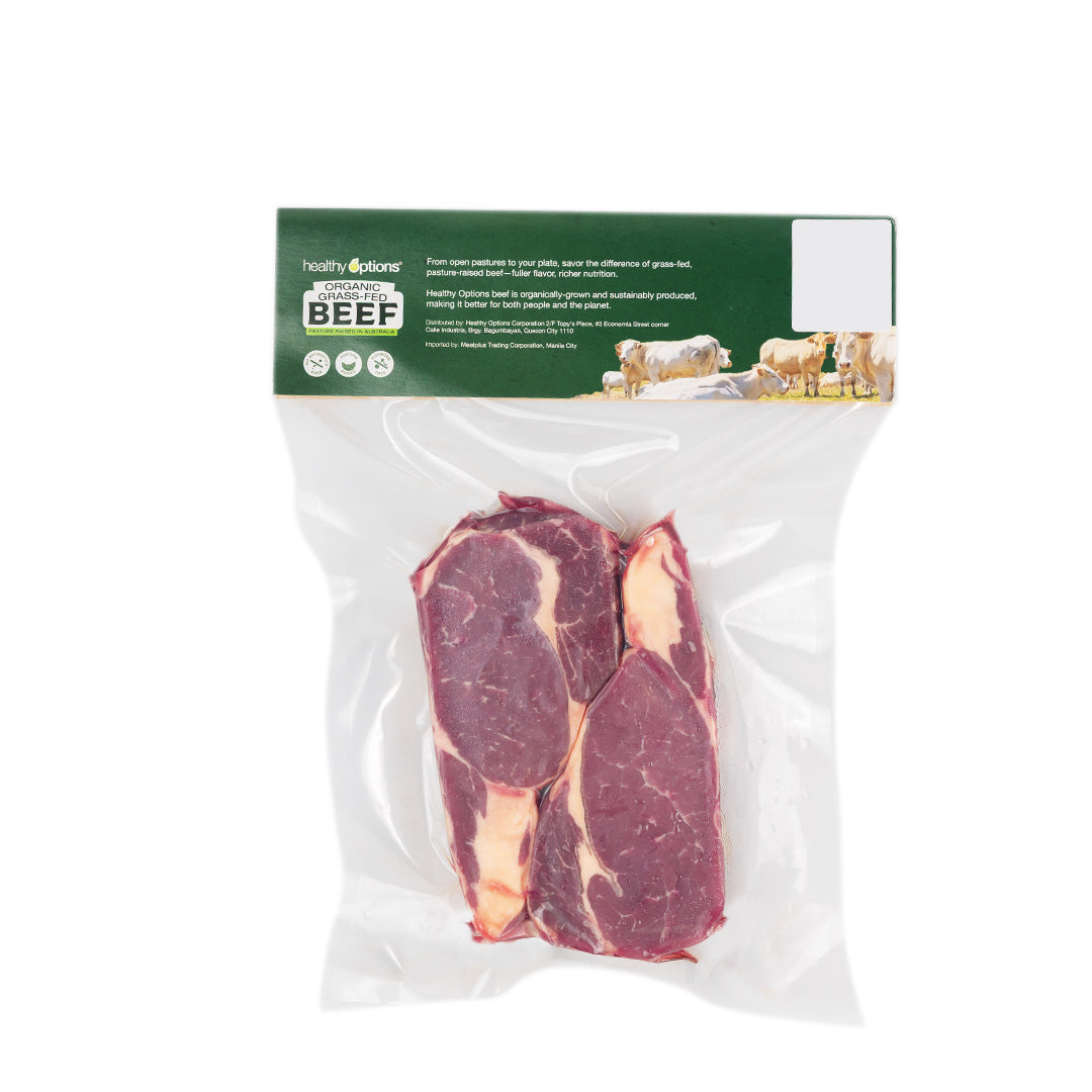 Frozen Healthy Options Beef Ribeye Steak 550g