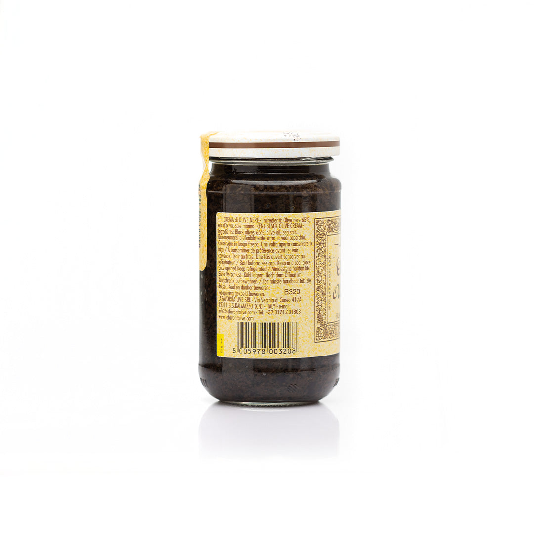 La Favorita Black Olive Cream 180g
