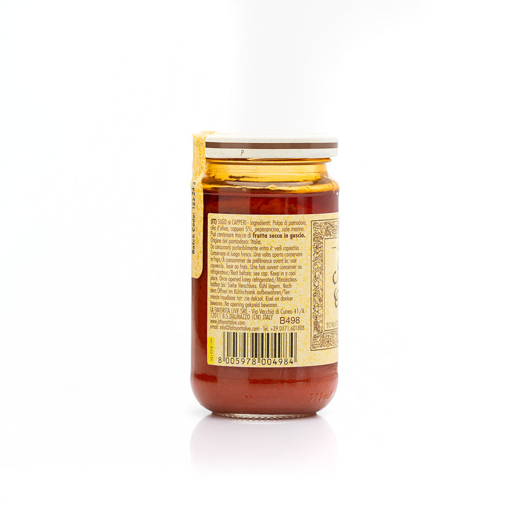 La Favorita Tomato Sauce with Capers 180g