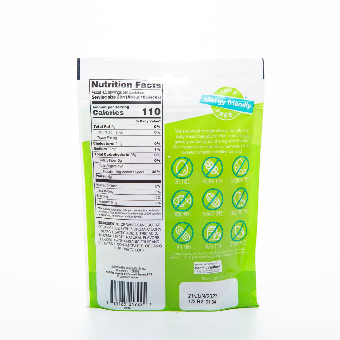 Yum Earth Organic Sour Littles Candy 142g