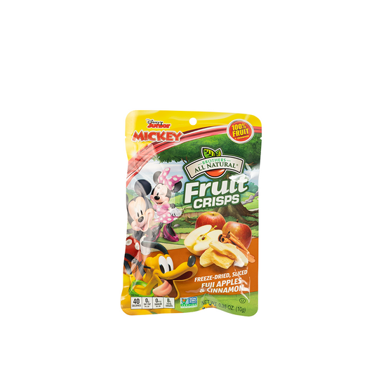 Brothers All Natural Disney Freeze Dried Fuji Apple and Cinnamon Fruit Crisps 10g