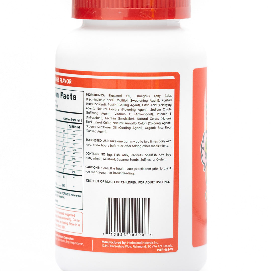 Herbaland Vegan Omega 3 90 Gummies