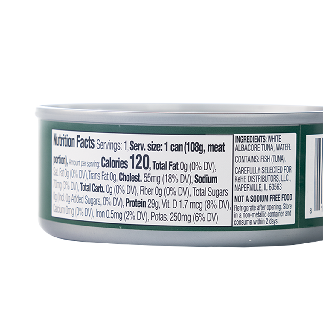 Cadia Unsalted Solid Albacore Tuna in Water 142g