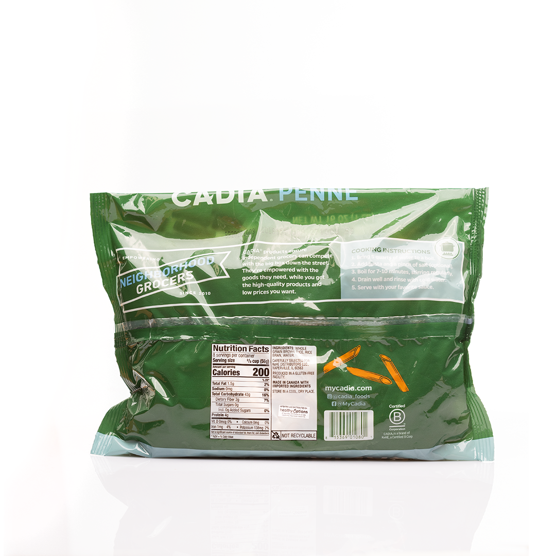 Cadia Brown Rice Penne 454g