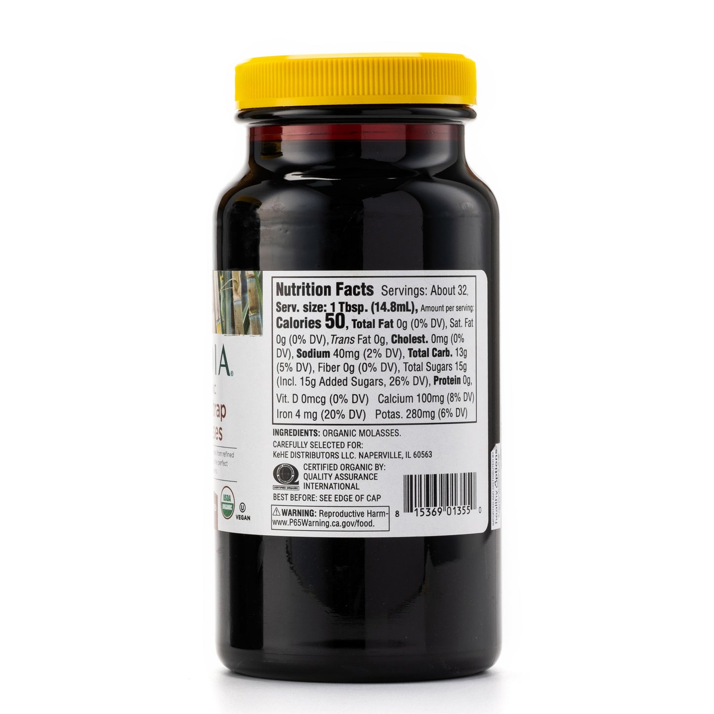 Cadia Organic Blackstrap Molasses 473mL