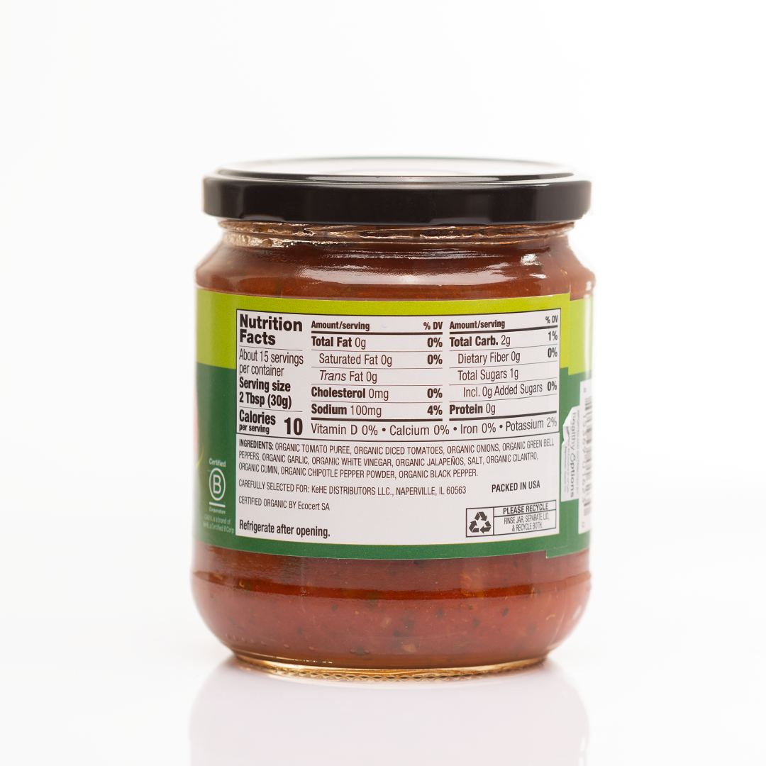 Cadia Organic Medium Salsa 453g