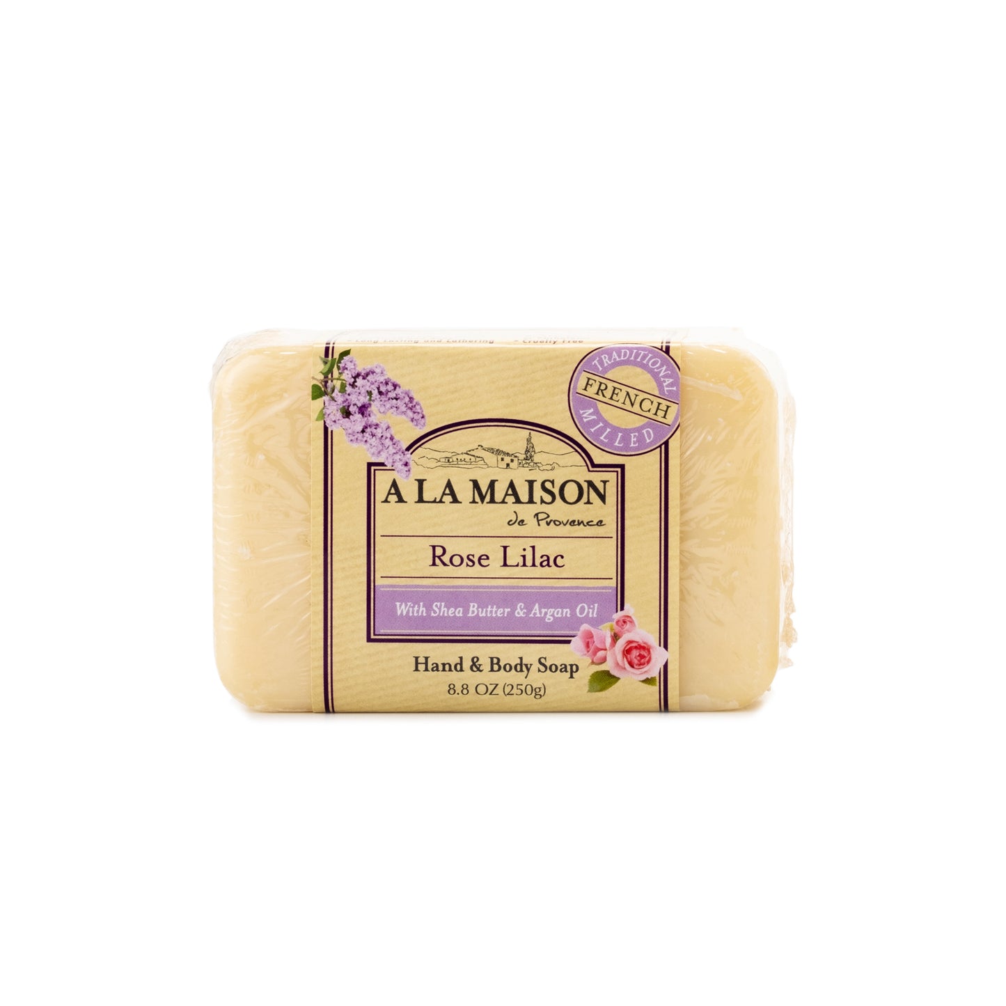 A La Maison Rose Lilac Bar Soap 250g