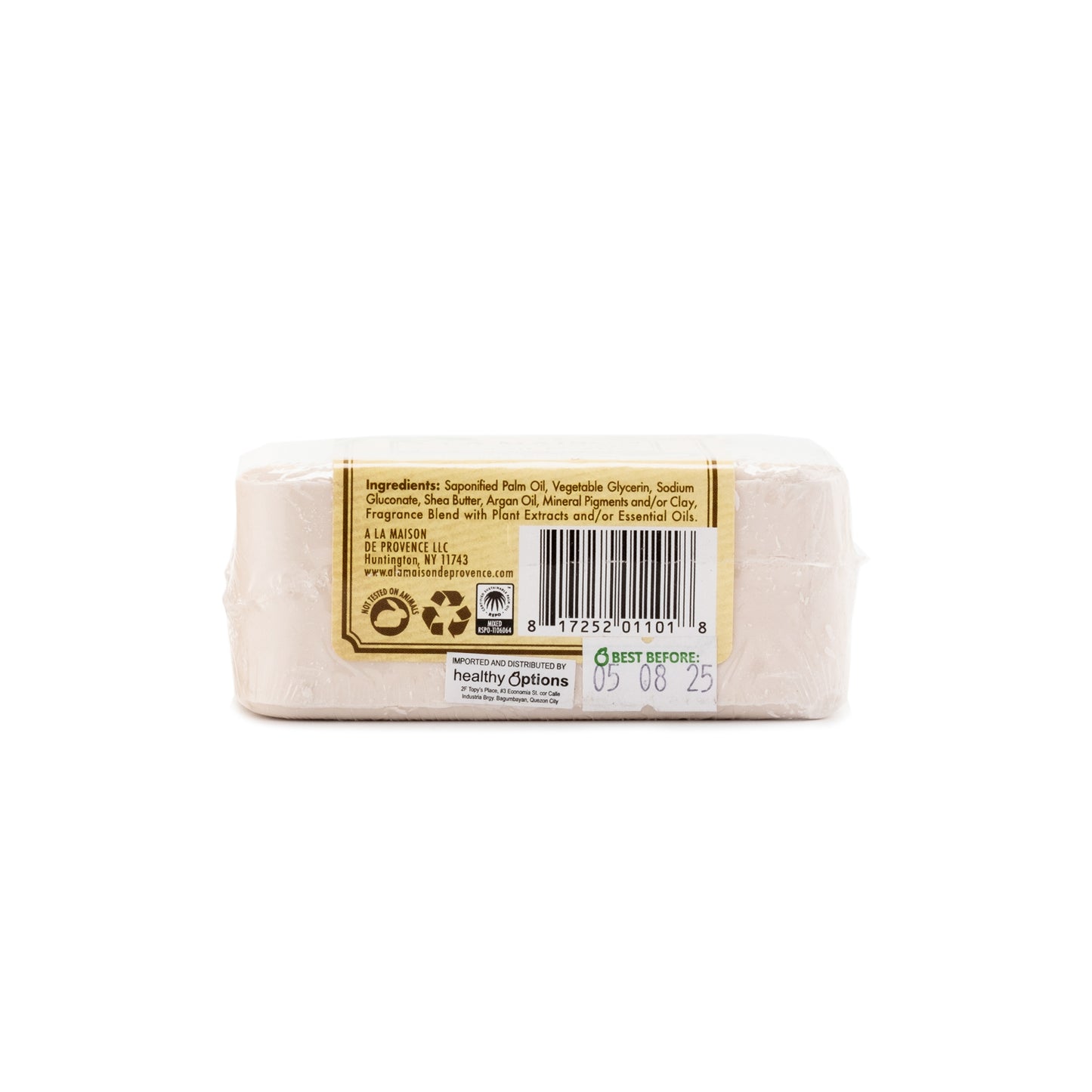 A La Maison Coconut Creme Bar Soap 250g