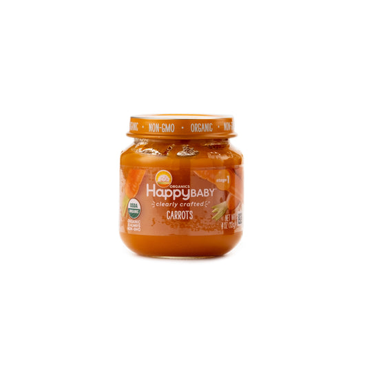 Happy Baby Organic Carrots Jar Stage 1 113g