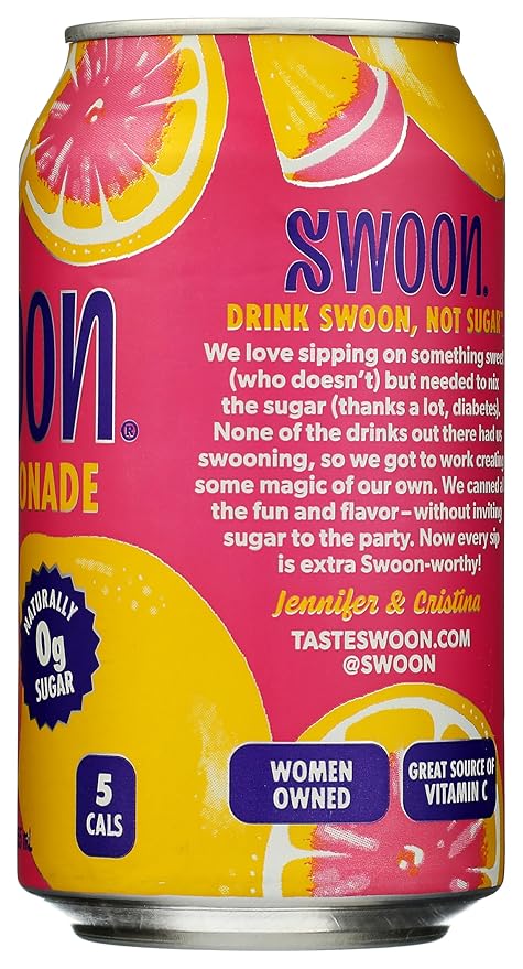 Swoon Lemonade Pink 355ml