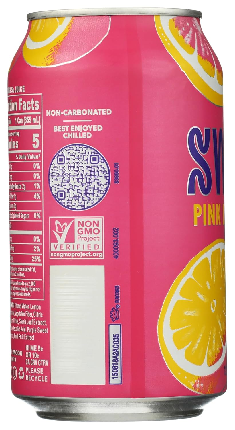 Swoon Lemonade Pink 355ml