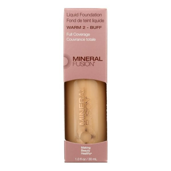 Mineral Fusion Liquid Foundation, Warm 2