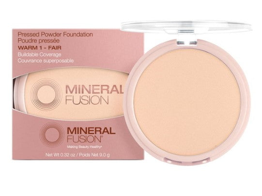 Mineral Fusion Pressed Powder Foundation, Warm 1