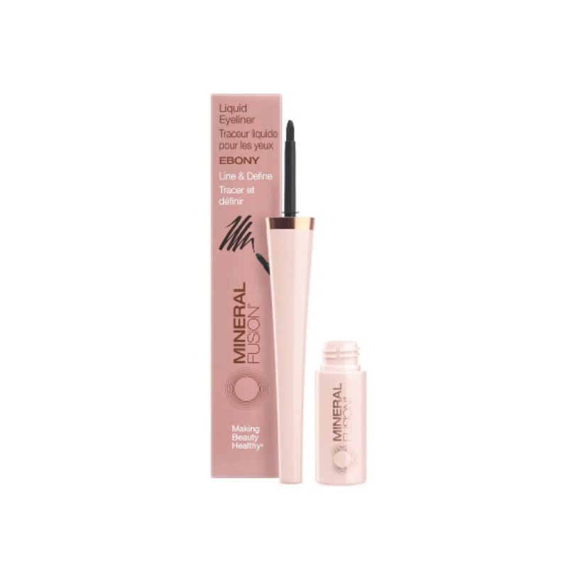 Mineral Fusion Liquid Eyeliner, Ebony