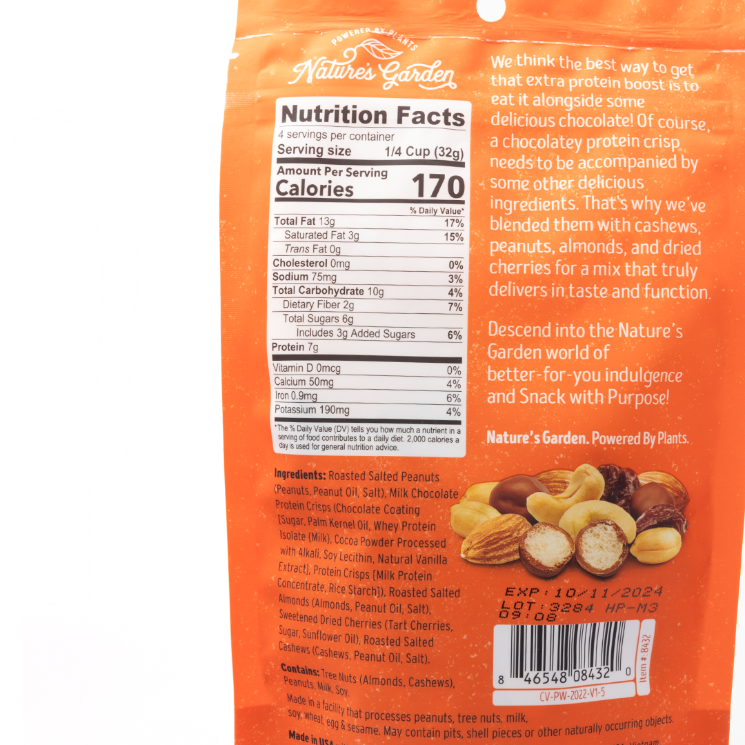 Nature's Garden Protein Crunch Mix 128g