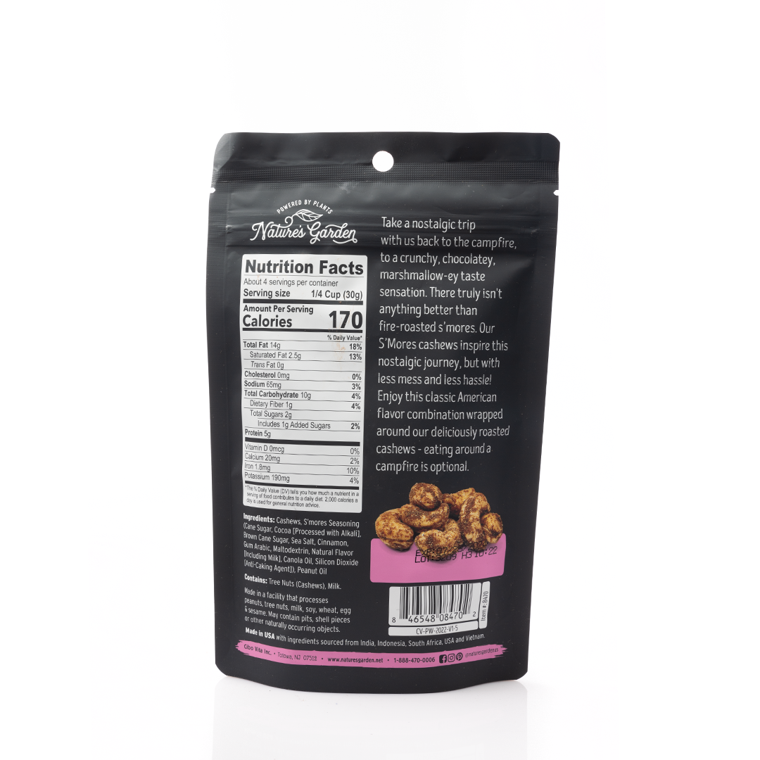 Nature's Garden S'mores Cashews 113g