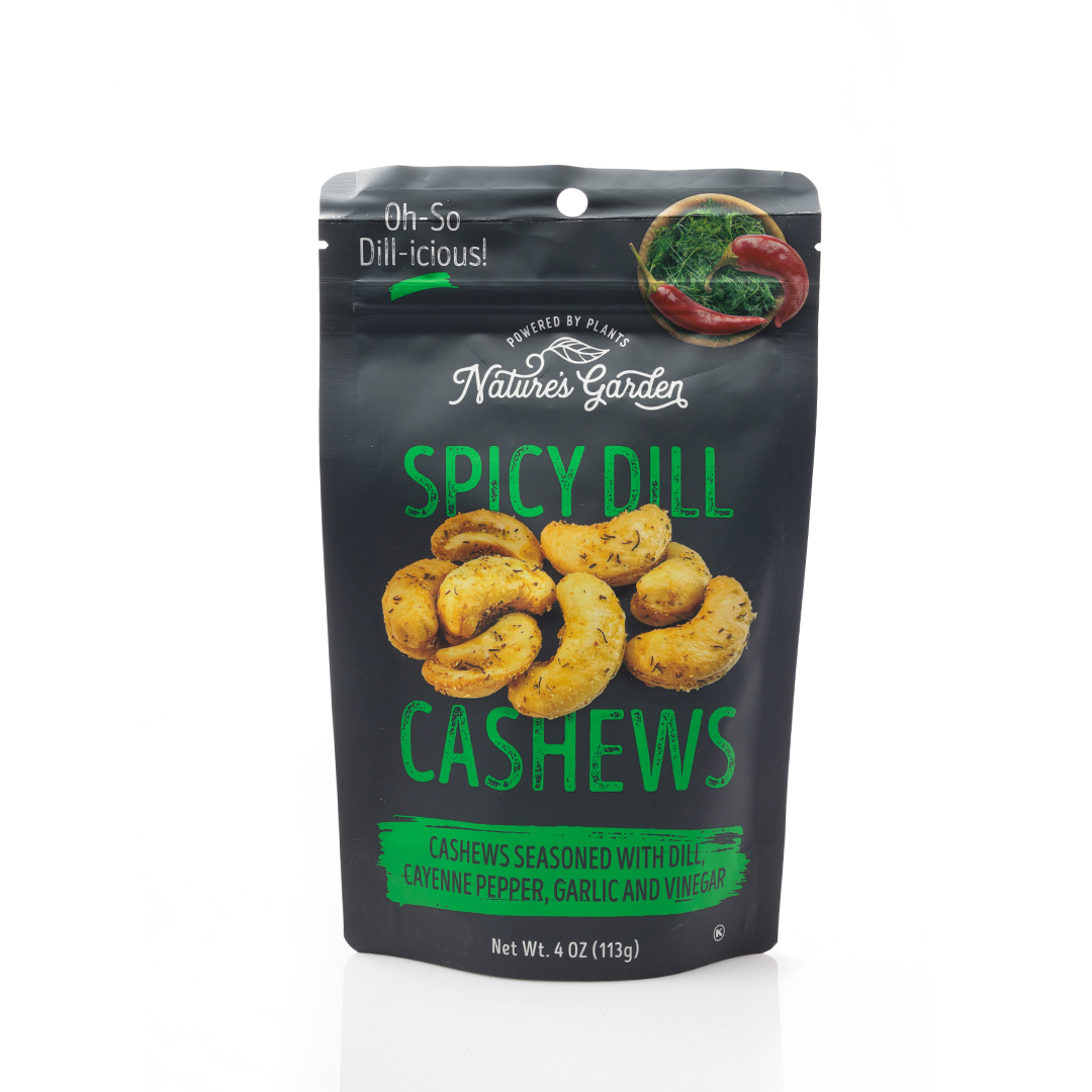 Nature's Garden Spicy Dill Cashews 113g