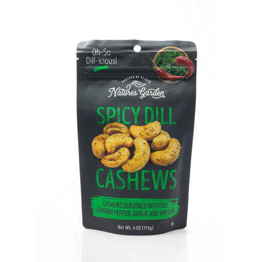 Nature's Garden Spicy Dill Cashews 113g