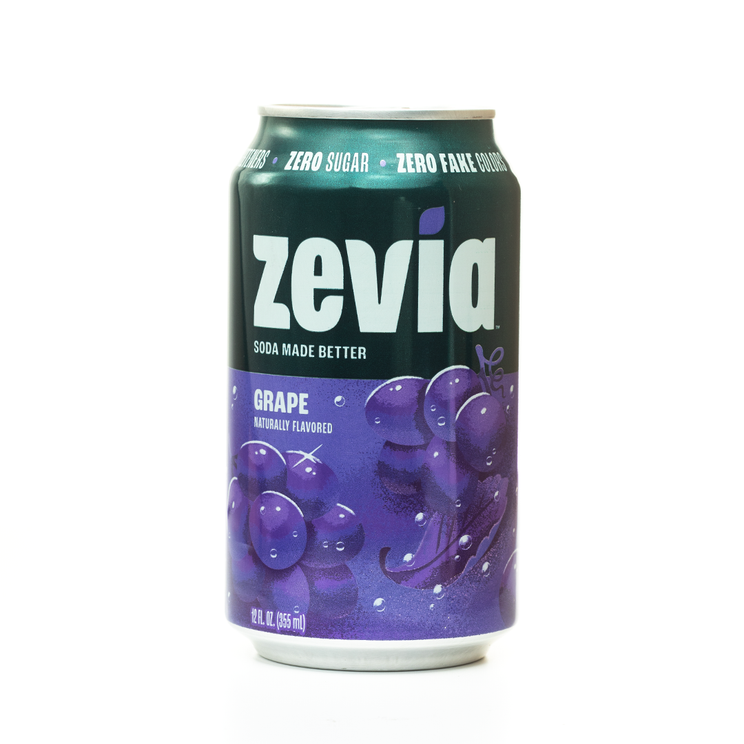 Zevia Grape Soda 355ml